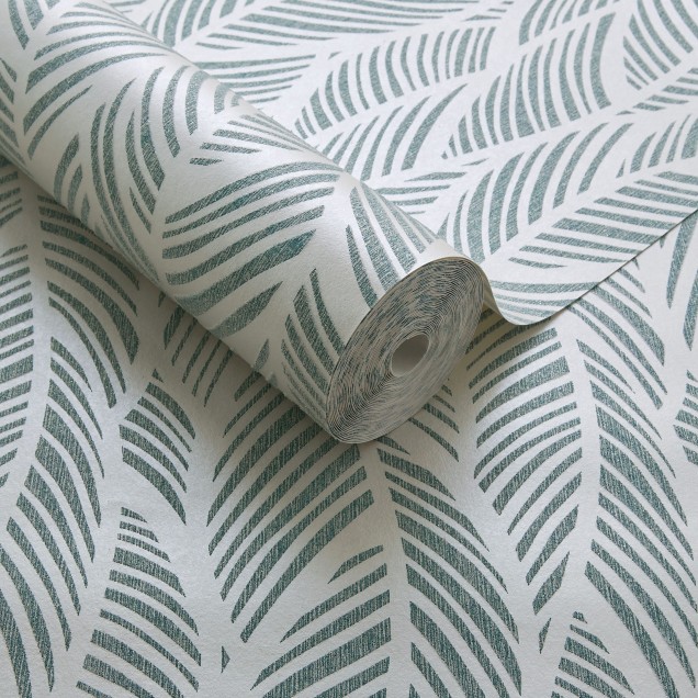 Tapet Bramble Mineral Green Luxury Bead 1838 Wallcoverings