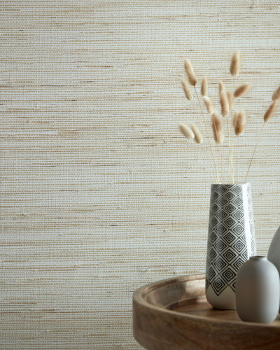 Tapet cu fibre naturale - aspect texturat unic