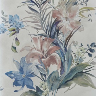 Tapet Lilliana, Cream Luxury Floral, 1838 Wallcoverings, 5.3mp / rola