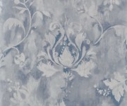 Tapet Ornamenta, Pewter Grey Luxury Damask, 1838 Wallcoverings, 5.3mp / rola