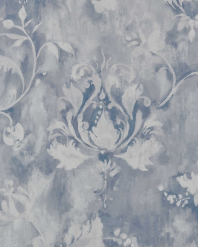 Tapet Ornamenta Pewter Grey Luxury Damask - un tapet elegant cu design modern, perfect pentru a crea o atmosferă sofisticată în orice cameră.