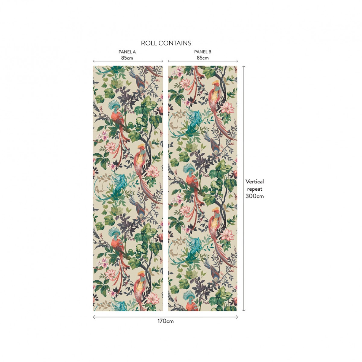 Tapet 1838 Wallcoverings 1838-2109-157-01. Conține culorile: Bej, Bej Verzui, Roșu, Roșu-Violet, Verde, Verde Ferigă, Roșu, Roșu Închis, Verde, Verde-Maro