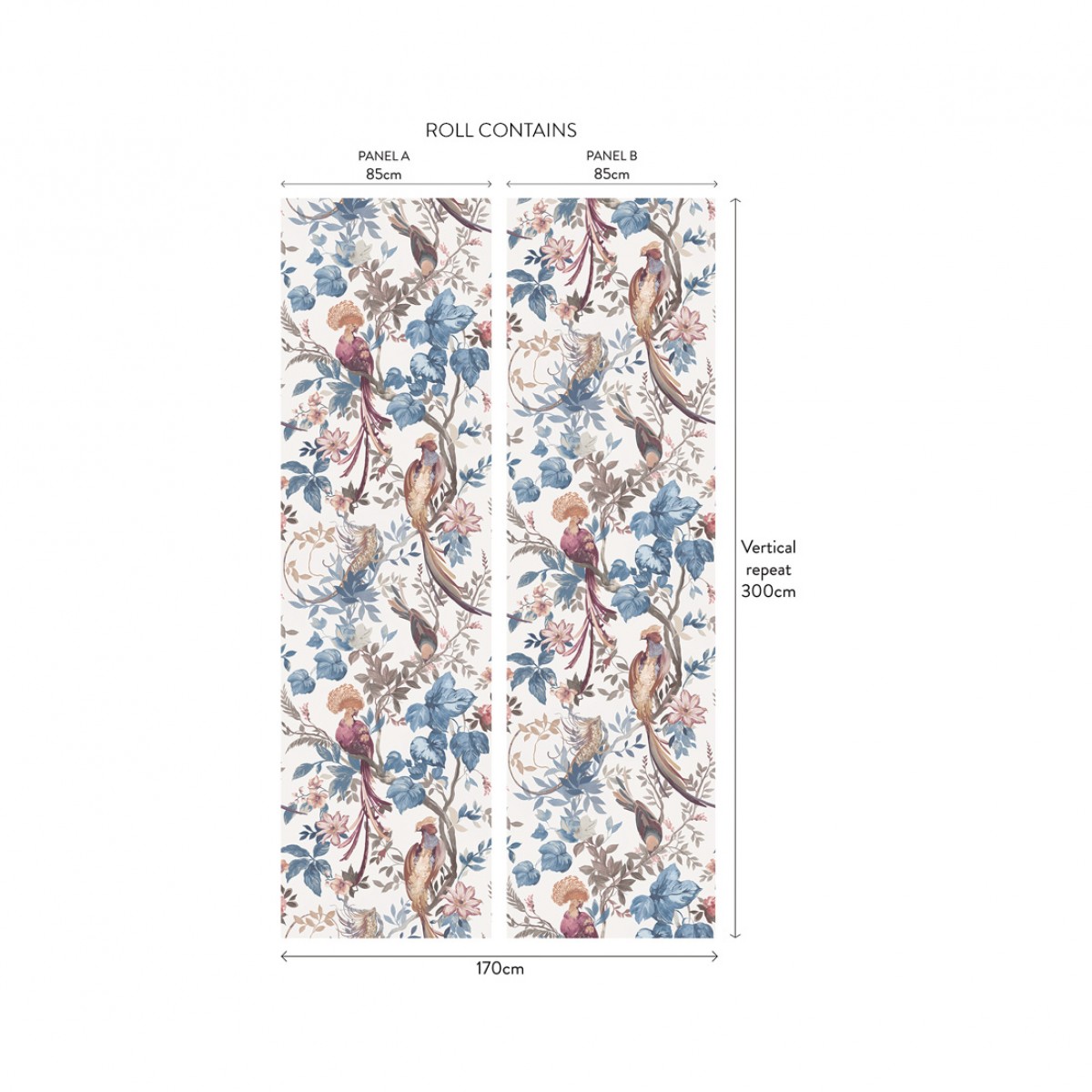 Tapet 1838 Wallcoverings 1838-2109-157-02. Conține culorile: Maro, Maro Semnal, Violet, Violet Perlă-Afină, Violet, Violet-Mov, Violet, Violet Pastel, Gri, Telegri 4