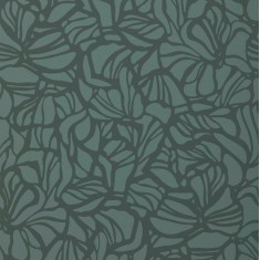 Tapet Purity, Forest Green Luxury Patterned, 1838 Wallcoverings, 5.3mp / rola