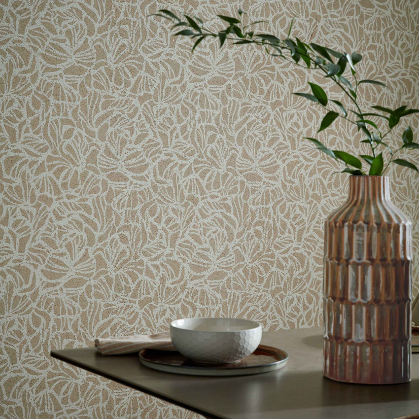 Tapet Purity, Porcelain Cream Luxury Patterned, 5.3mp / rola
