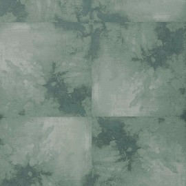Tapet Crystalline, Emerald Green Luxury Tile, 1838 Wallcoverings, 5.3mp / rola