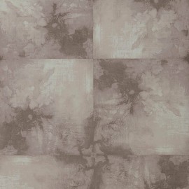 Tapet Crystalline, Carnelian Brown Luxury Tile, 1838 Wallcoverings, 5.3mp / rola