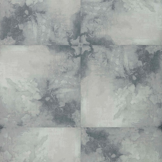 Tapet cu aspect de gresie eleganta, in nuante de gri, pentru un look modern si sofisticat.