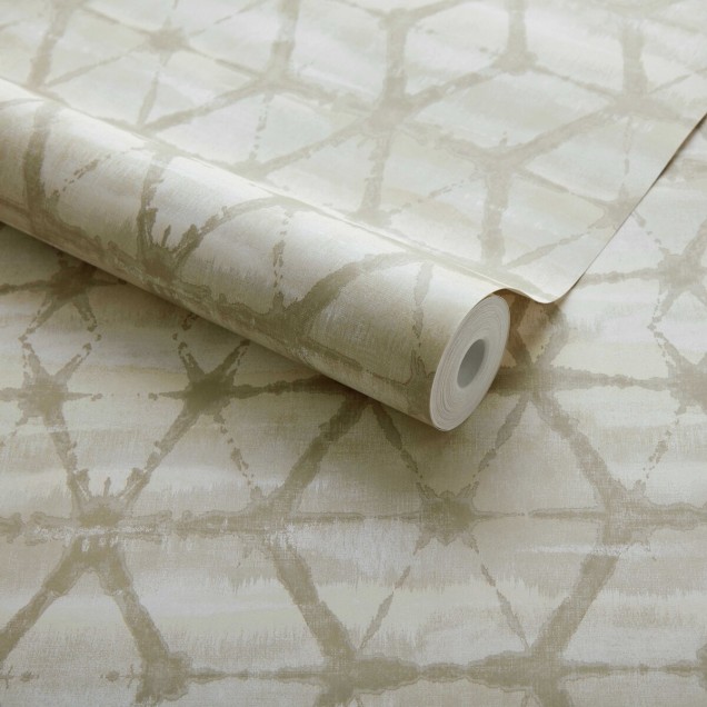 Tapet geometric cu un design minimalist si o culoare neutră