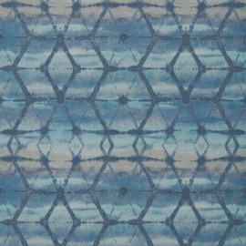 Tapet Mineral, Agate Blue Luxury Geometric, 1838 Wallcoverings, 5.3mp / rola
