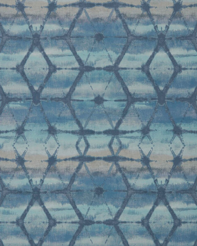 Tapet geometric modern, Mineral, Agate Blue Luxury Geometric, cu design subtil, elegant și modern.