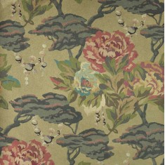 Tapet Paeonia, Lacquer Gold, 1838 Wallcoverings, 5.3mp / rola