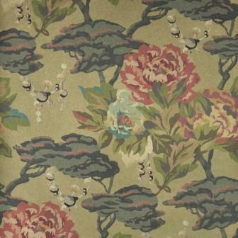 Tapet Paeonia, Lacquer Gold, 1838 Wallcoverings, 5.3mp / rola