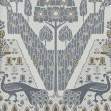 Tapet Peacock Topiary, Monochrome, 1838 Wallcoverings, 5.3mp / rola