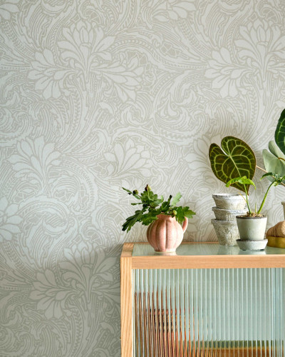 Tapet cu model floral elegant, Natural Cream