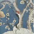 Tapet Kyoto Blossom, Prussian Blue, 1838 Wallcoverings, 6.53mp / rola