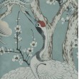 Tapet Kyoto Blossom, Mist Blue Wall, 1838 Wallcoverings, 6.53mp / rola
