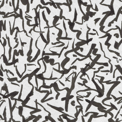 Tapet abstract antracit într-un living modern
