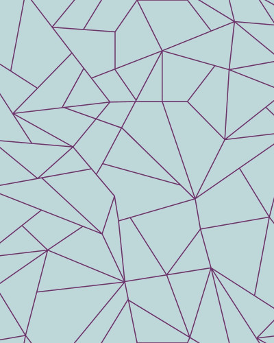 Tapet abstract albastru cu model geometric