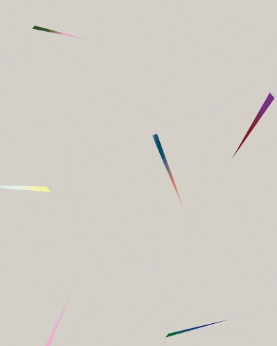 Tapet cu design geometric modern și accente colorate