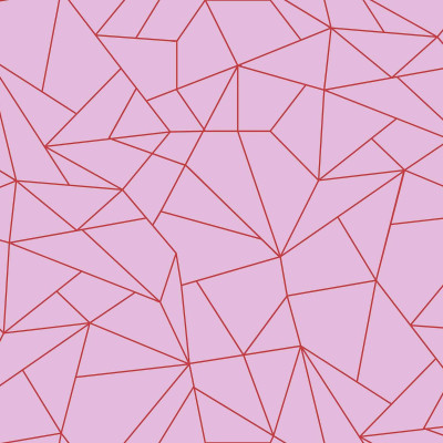 Tapet abstract cu linii geometrice roșii pe fundal roz