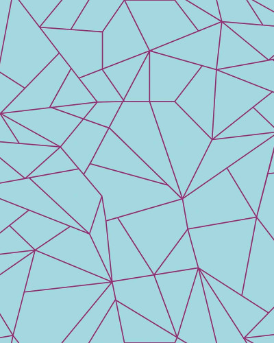 Tapet cu model geometric abstract, albastru și violet