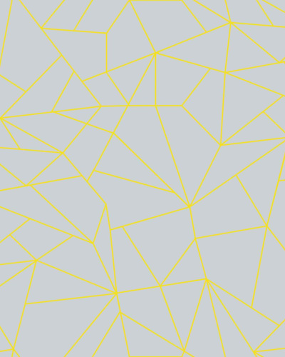 Tapet geometric cu linii aurii pe un fundal neutru