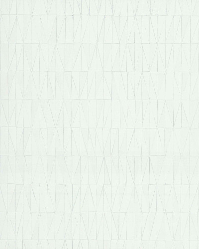 Tapet alb cu model geometric