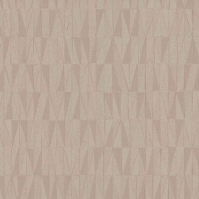 Tapet texturat bej cu model geometric