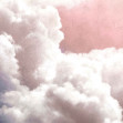 Tapet lavabil Clouds, Pink, Coordonne