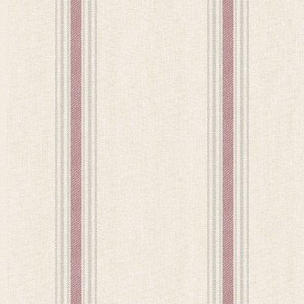 Tapet cu dungi roz într-un interior modern