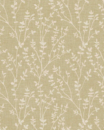 Tapet floral verde cu design delicat