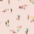 One Day at the Beach, Pink Sand, Coordonne, 5mp / rola