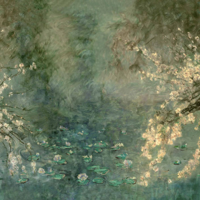 Tapet decorativ cu motiv floral