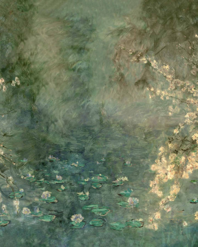 Tapet decorativ cu motiv floral