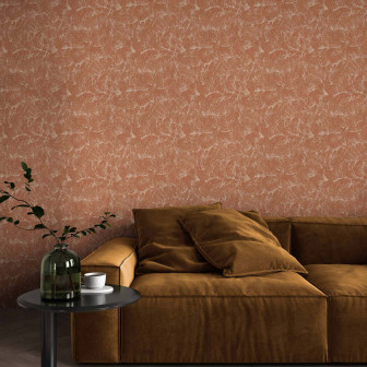 Tapet sepia rose cu model abstract