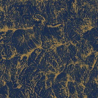 Tapet albastru-auriu cu model abstract