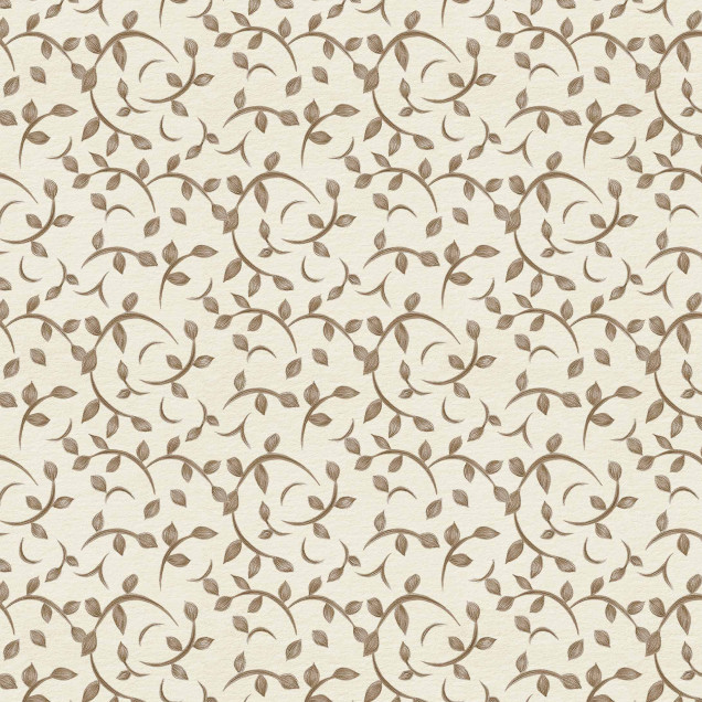 Tapet cu design de ramuri și frunze cacao, ideal pentru decor interior elegant