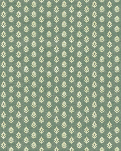 Tapet verde smarald cu model delicat în interior decorat
