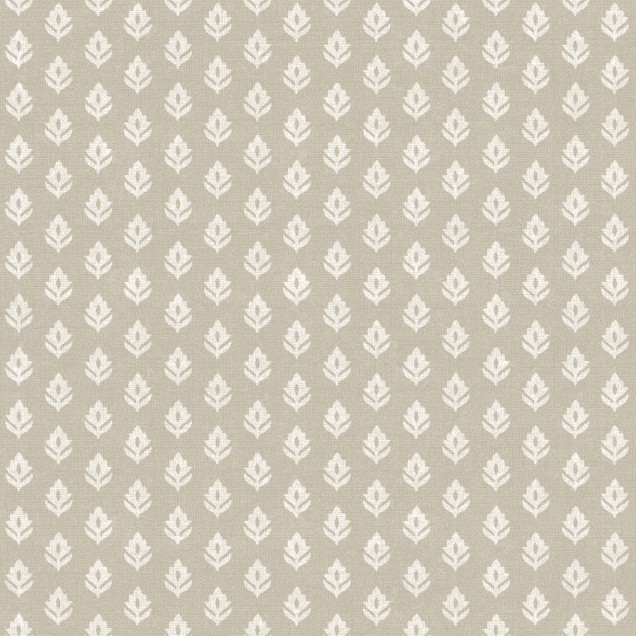 Tapet bej cu motiv floral în decor interior