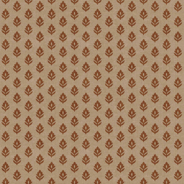 Tapet cu model floral subtil într-un interior clasic