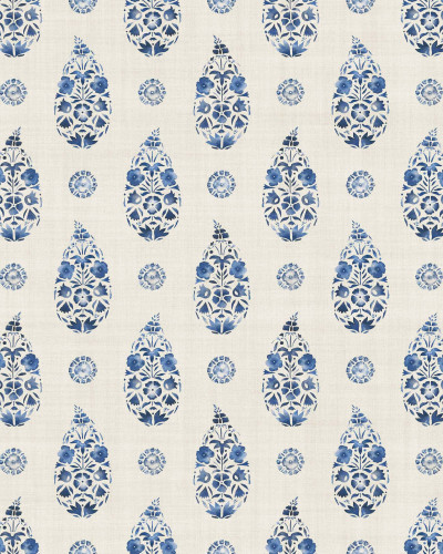 Paisley, Blue, Coordonne, 5mp / rola