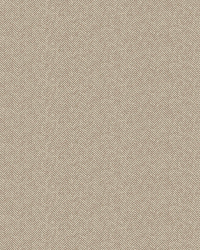 Tapet cu design herringbone în nuanțe curry