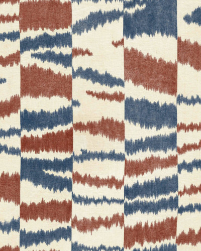 Tapet Agafay Desert, Blue, cu model geometric, inspirat de deșertul Agafay din Maroc.