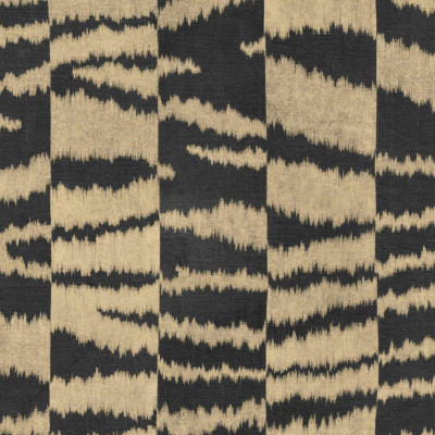 Tapet Agafay Desert, Night cu design geometric modern cu dungi de culoare maro