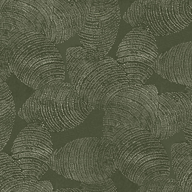 Tapet lavabil Rif Relief, Sage, Coordonne cu design modern geometric in nuante de verde salvie, perfect pentru decorarea unei bai.