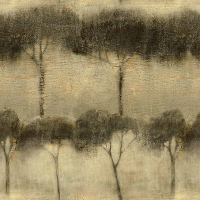 Ourika Trees, Pistachio -  cu design elegant de copaci, pe un fundal în tonuri de pistac