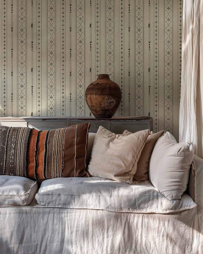 Tapet lavabil cu design minimalist, inspirat de modelele tradiționale berbere.