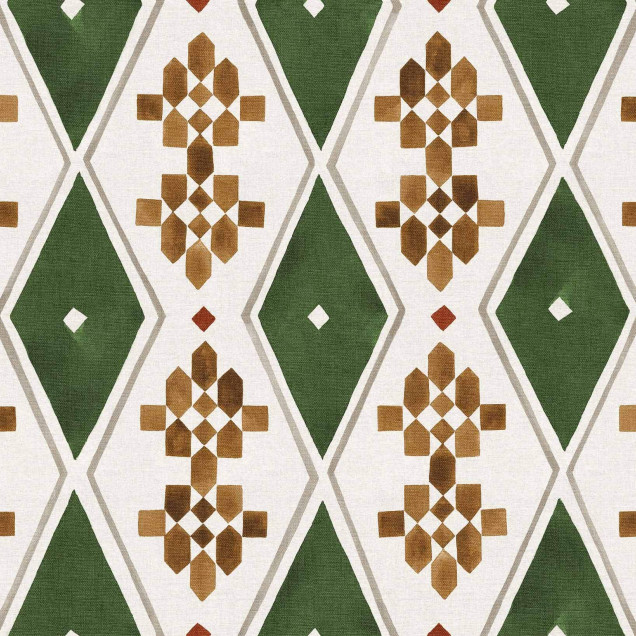 Tapet cu model geometric Beldi Rugs, Leaves