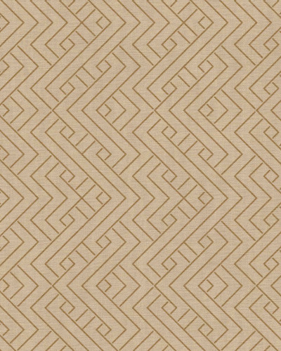 Tapet lavabil Interwoven Sand, cu un model geometric minimalist în nuanțe de nisip cald.
